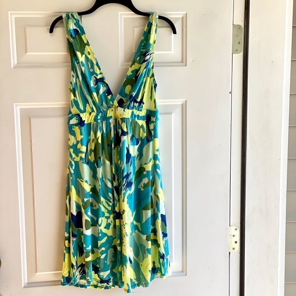 Matty M- Multi Color Spring Dress